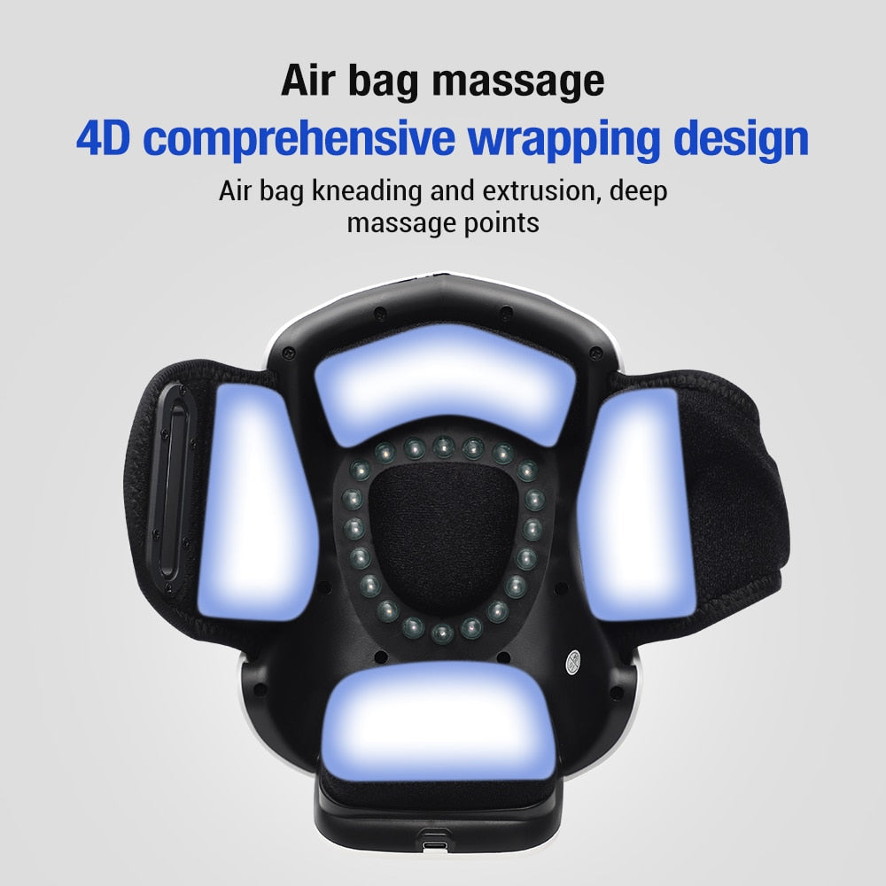 Electric Knee Pads Physiotherapy Heated Massager - Earth Angel Lifestyle