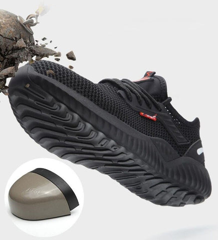 Virtually Indestructible Work Safety Shoes with Steel Toe Cap - Earth Angel Lifestyle