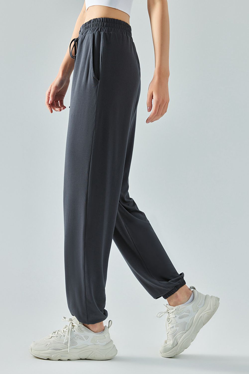 Tie Waist Sports Pants - Earth Angel Lifestyle